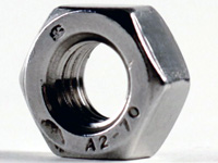M6x1.0 18-8 Stainless Steel Hex Nut